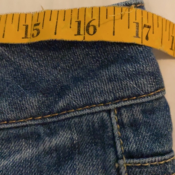 Size 6 American Eagle blue jean mini skirt - Picture 4 of 5